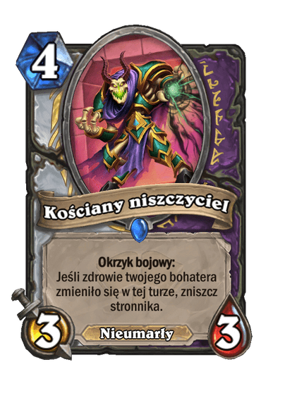 Kościany niszczyciel