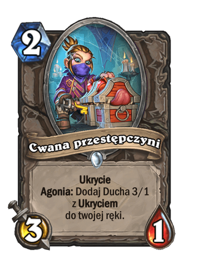 Cwana przestępczyni
