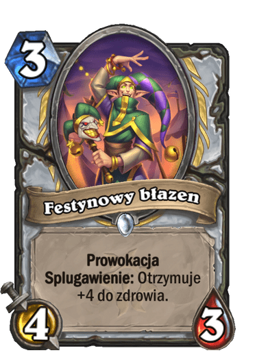 Festynowy błazen