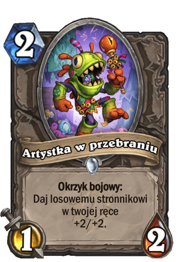 Artystka w przebraniu