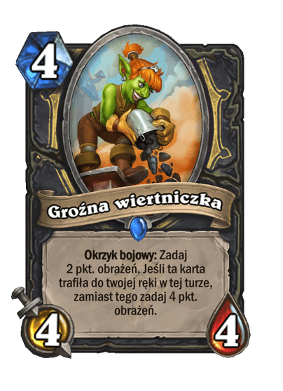 Groźna wiertniczka