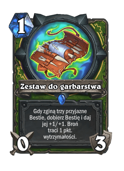 Zestaw do garbarstwa