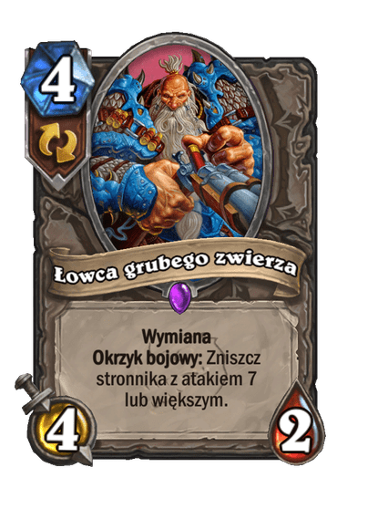 Łowca grubego zwierza (Bazowe)