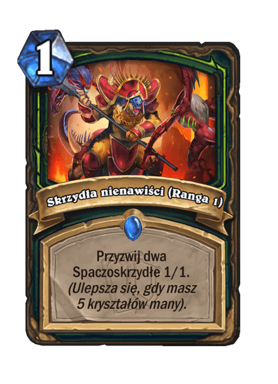 Skrzydła nienawiści (Ranga 1)