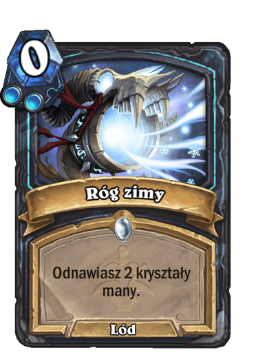 Róg zimy