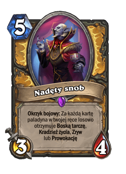 Nadęty snob