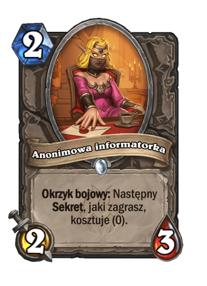Anonimowa informatorka