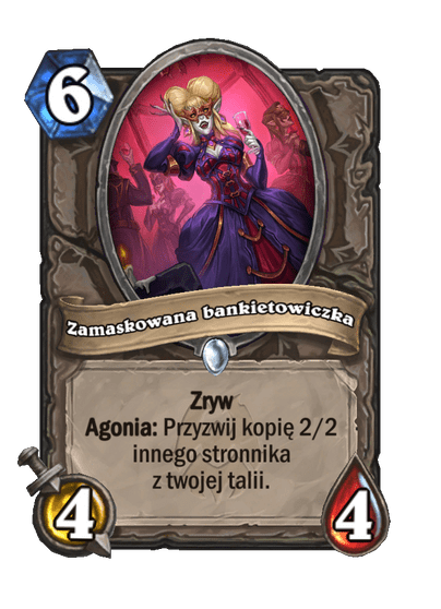 Zamaskowana bankietowiczka