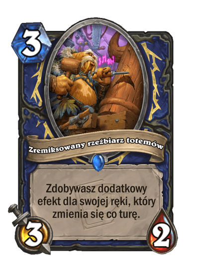 Zremiksowany rzeźbiarz totemów