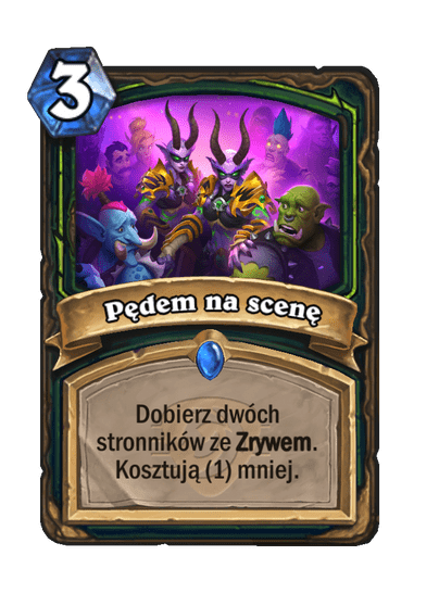Pędem na scenę
