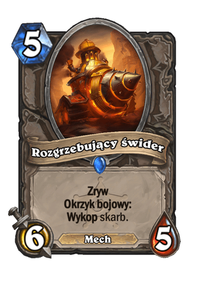 Rozgrzebujący świder