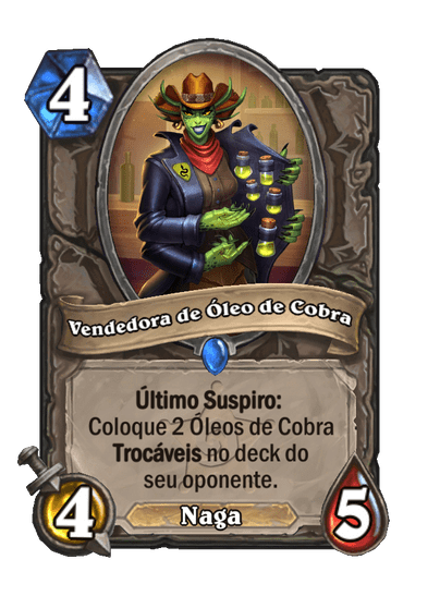 Vendedora de Óleo de Cobra