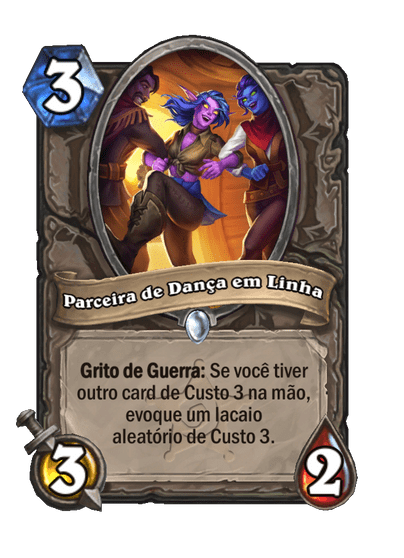 Parceira de Dança em Linha