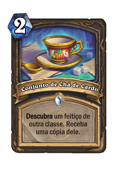 Conjunto de Chá de Cardo