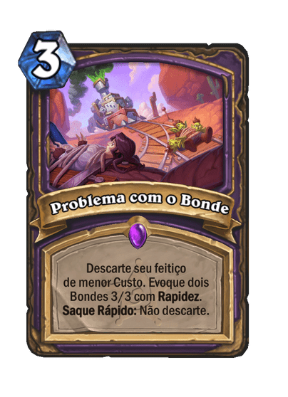 Problema com o Bonde