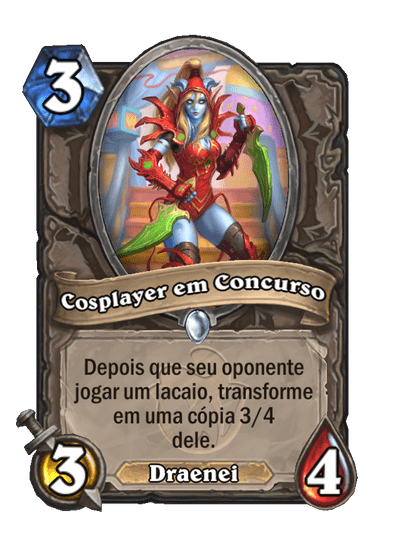 Cosplayer em Concurso