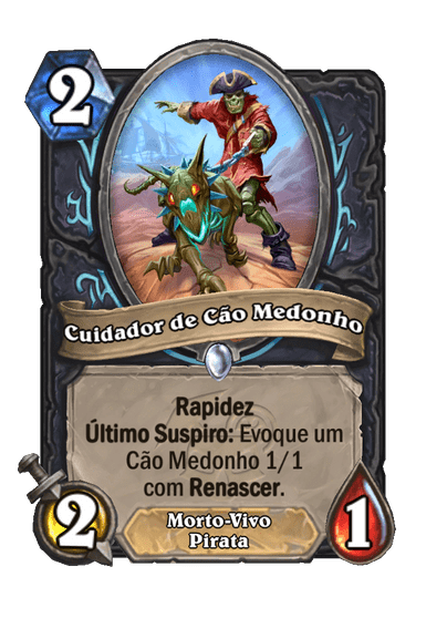 Cuidador de Cão Medonho