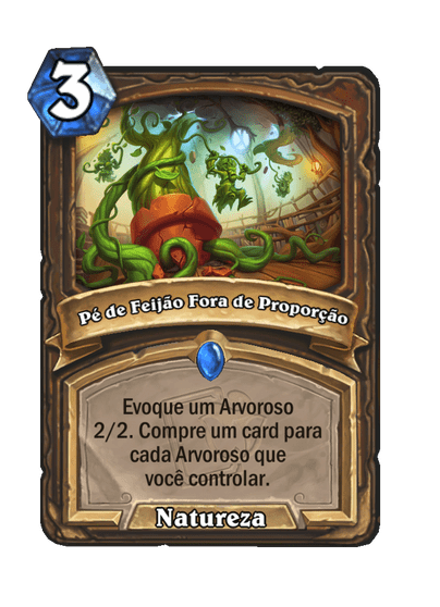 Pé de Feijão Fora de Proporção