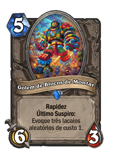 Golem de Blocos de Montar