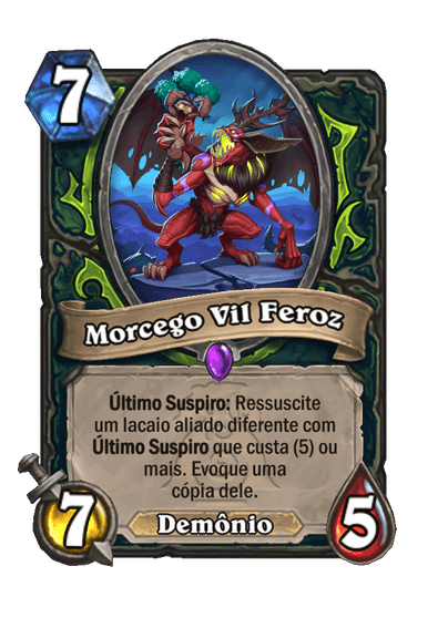 Morcego Vil Feroz