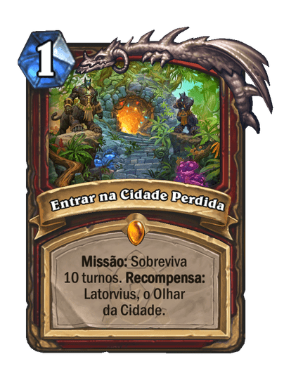 Entrar na Cidade Perdida