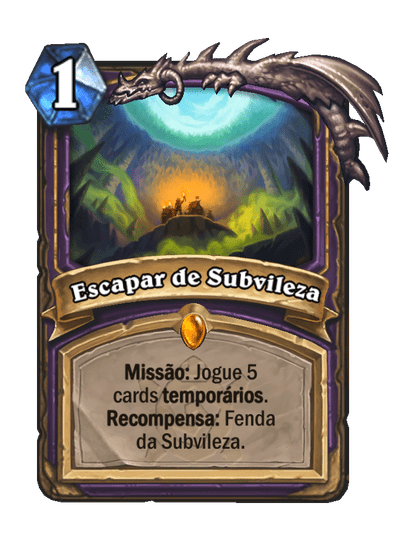 Escapar de Subvileza