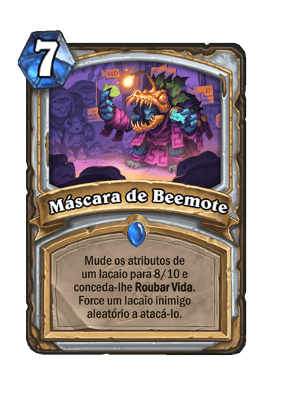 Máscara de Beemote