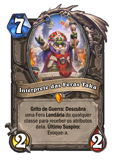 Intérprete das Feras Taka