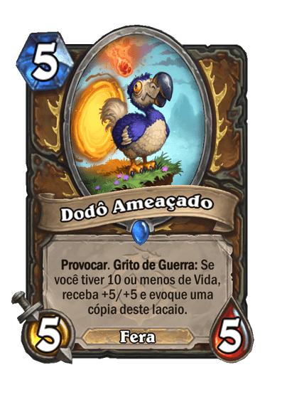 Dodô Ameaçado