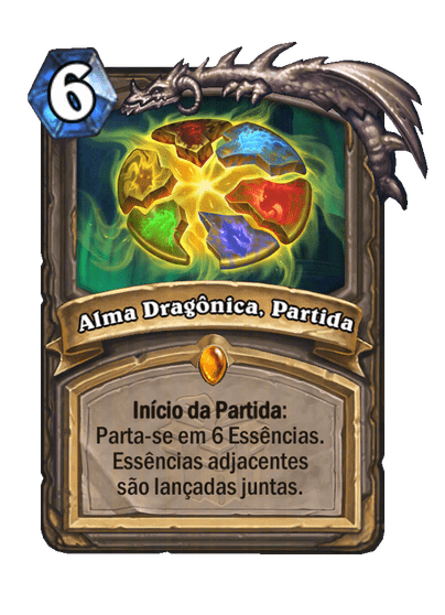 Alma Dragônica, Partida