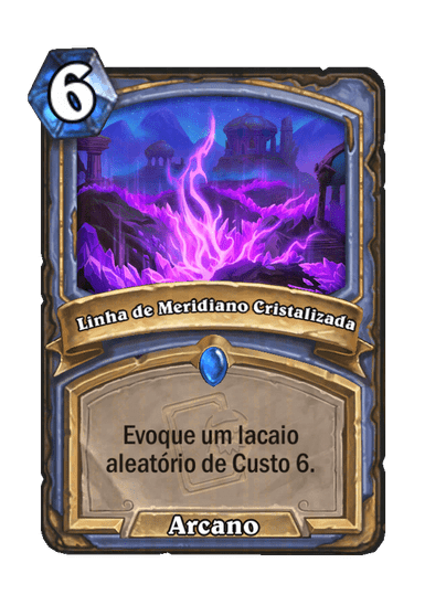 Linha de Meridiano Cristalizada