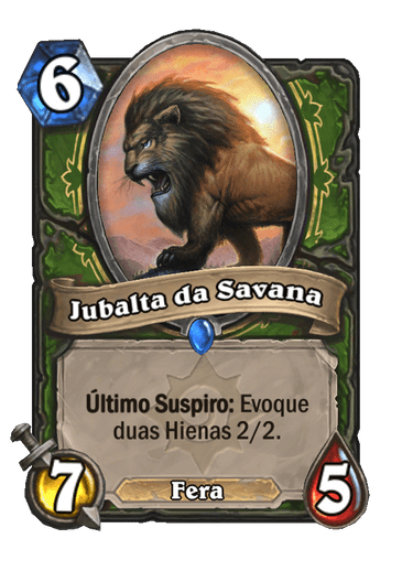 Jubalta da Savana (Legado)