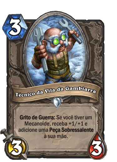 Técnico da Vila da Gambiarra