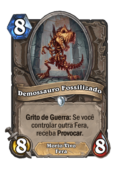 Demossauro Fossilizado