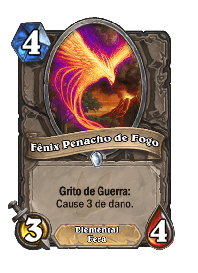 Fênix Penacho de Fogo