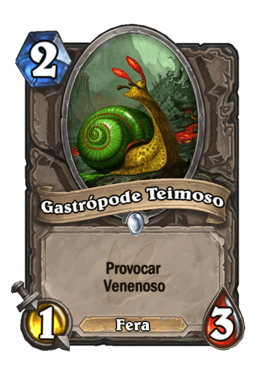 Gastrópode Teimoso