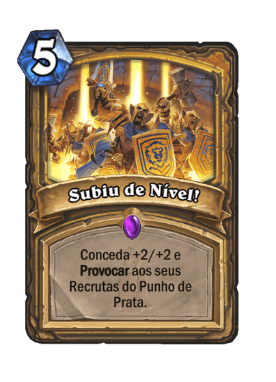 Subiu de Nível!