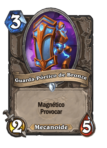 Guarda-Pórtico de Bronze