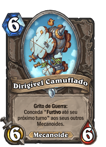 Dirigível Camuflado