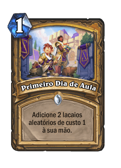 Primeiro Dia de Aula