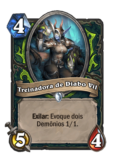 Treinadora de Diabo Vil