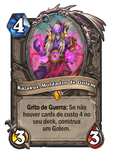 Kazakus, Moldador de Golem