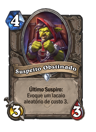 Suspeito Obstinado