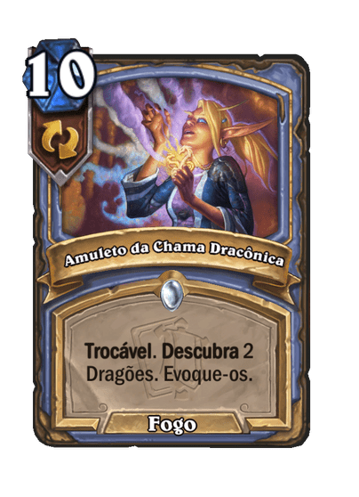 Amuleto da Chama Dracônica