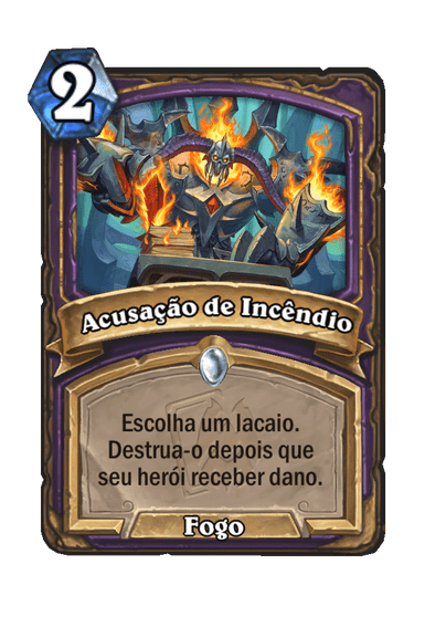 Acusação de Incêndio