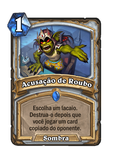 Acusação de Roubo